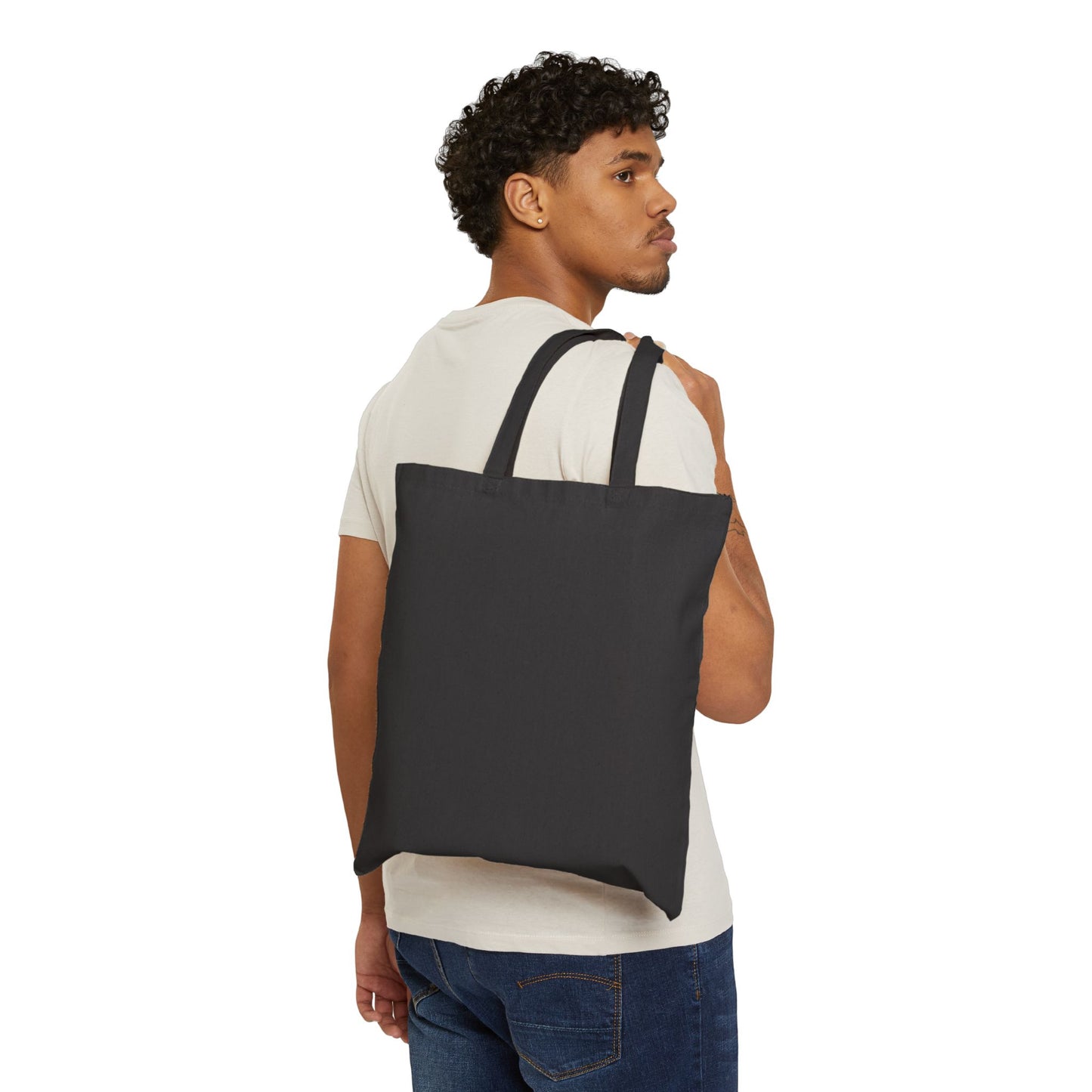 Rebellion Lion Cotton Tote Bag — Vintage Savanna Logo Eco Shopper