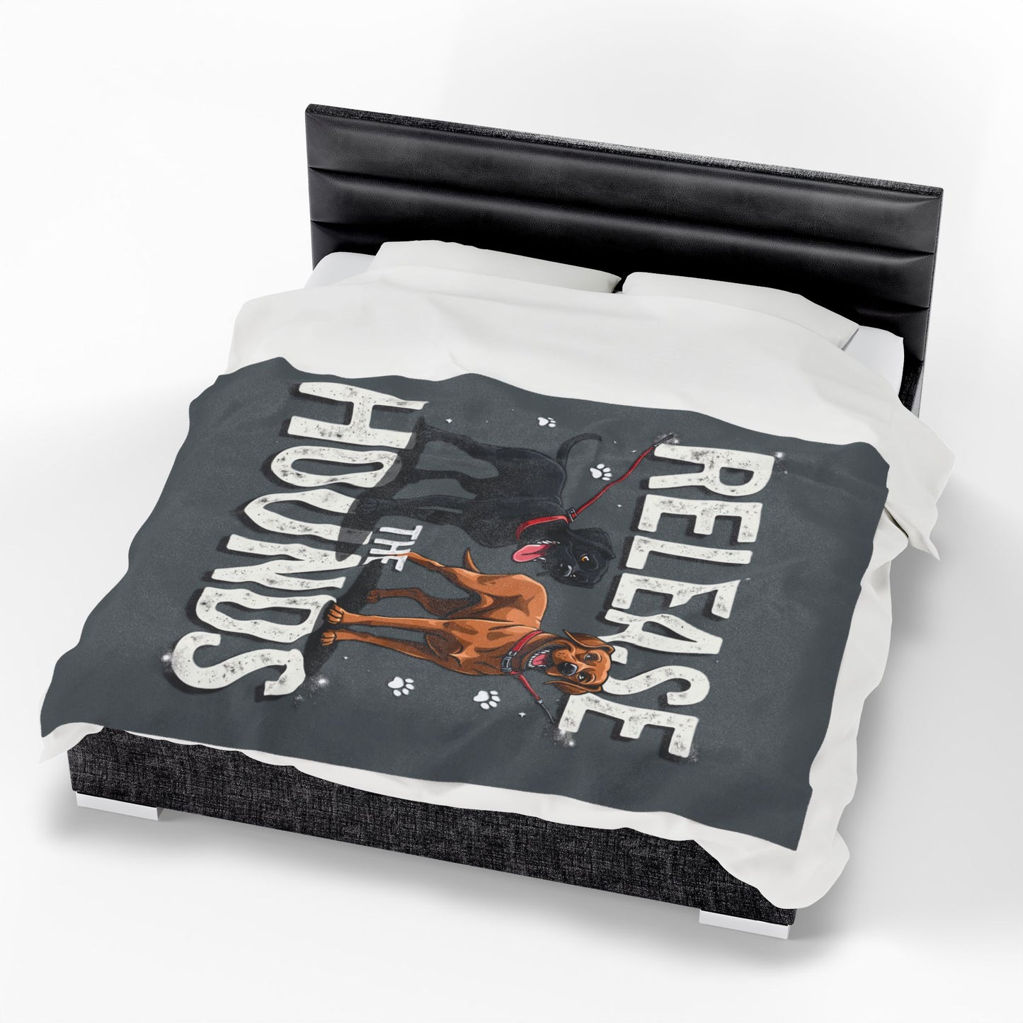 The Unleashed Guardians Throw Blanket — "Release the Hounds"