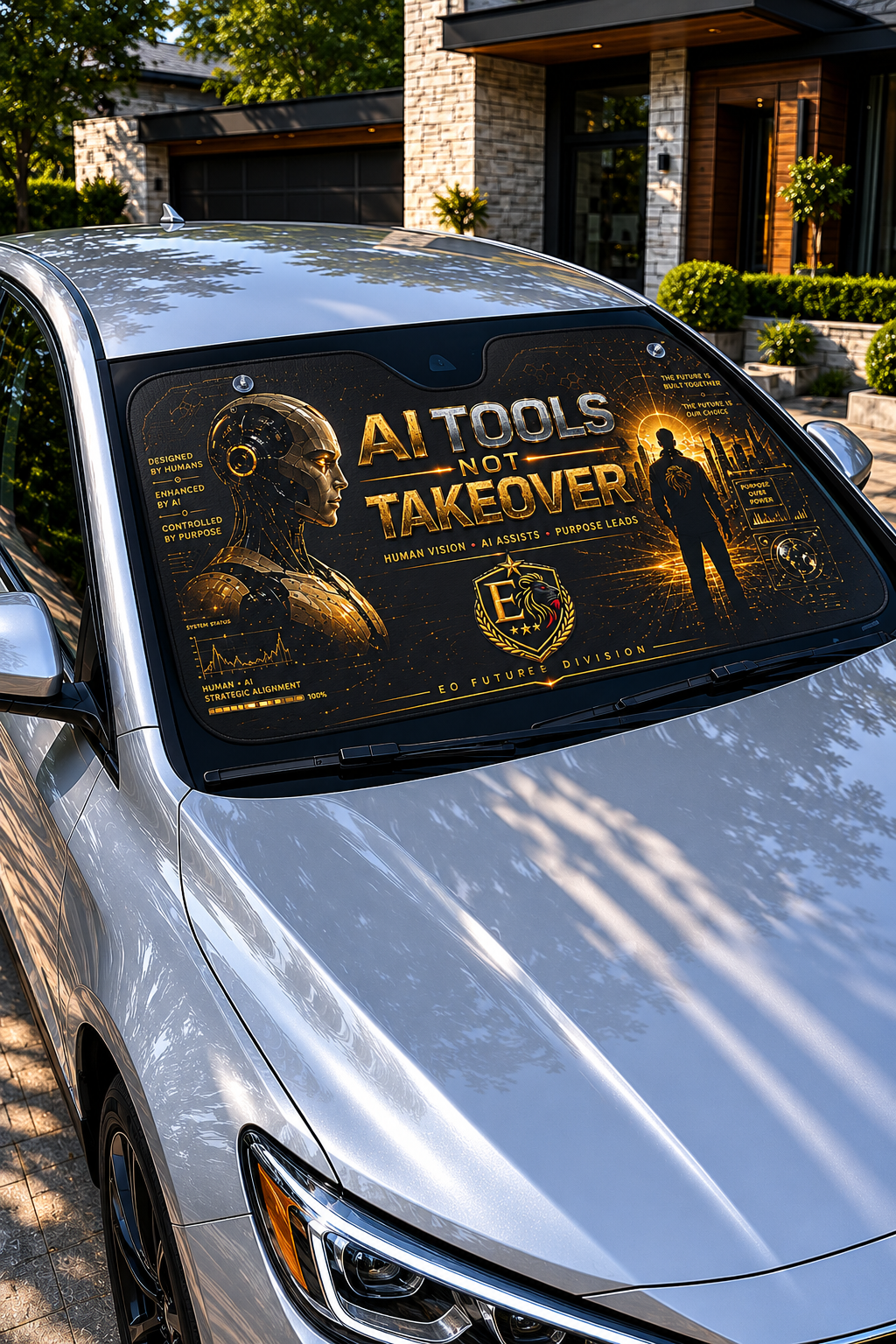 AI-Tools Not Takeover™ Sun Shade — Governance Issue I