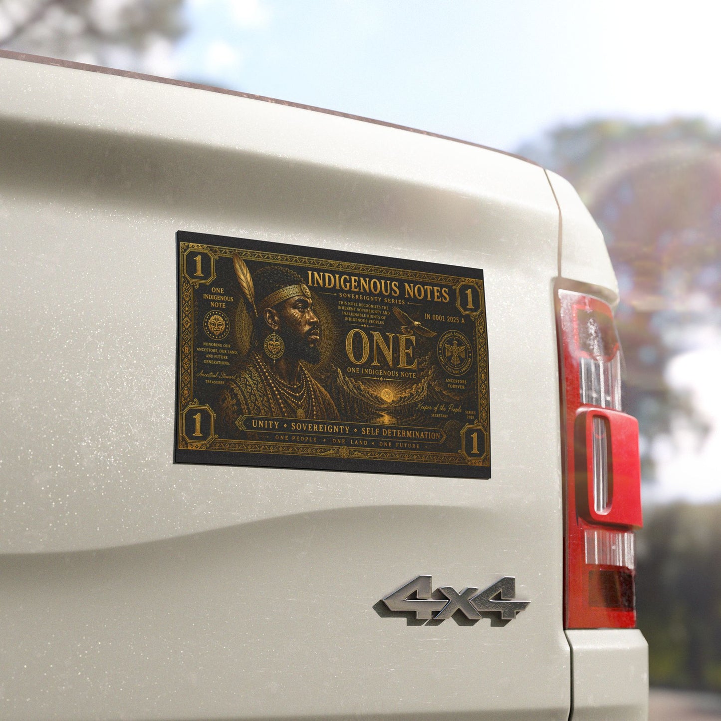 Indigenous Notes™ One Magnet — Sovereignty Series