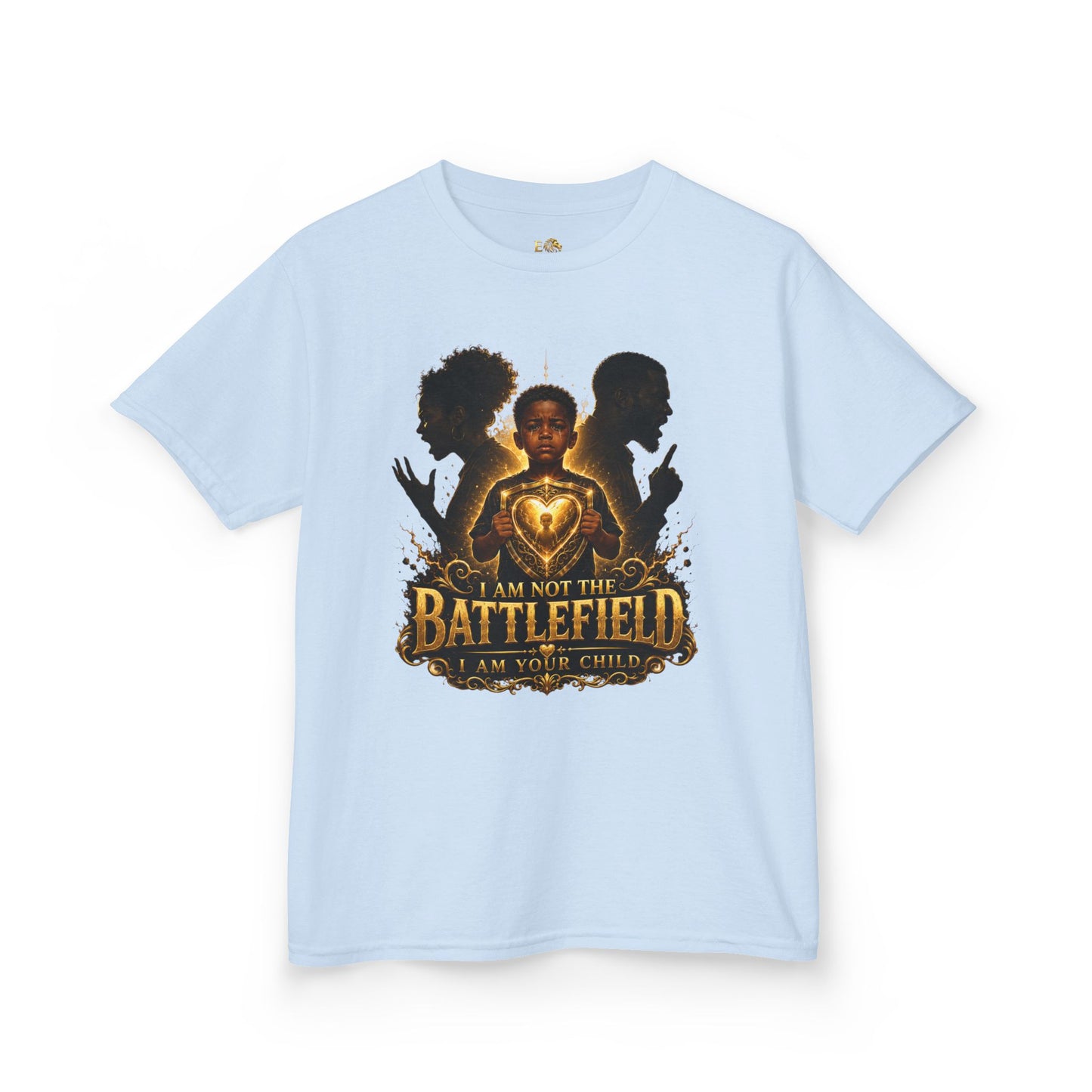 Kids 'I Am Not the Battlefield' Empowerment Tee