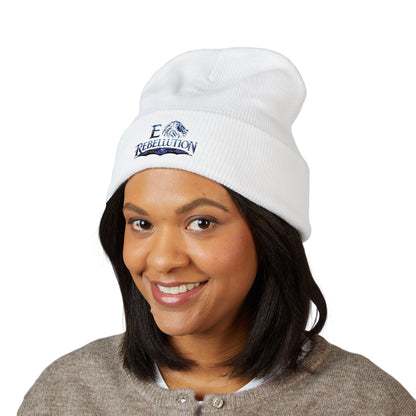 Rebellion Wave Embroidered Cuffed Beanie