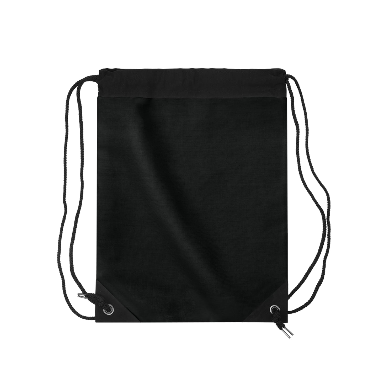 Rebellution SJ Gold Lion Drawstring Bag — 'Serve Justice' Logo Gym Sack