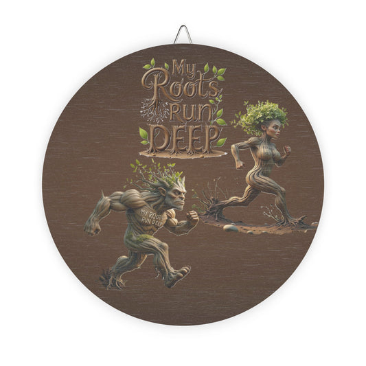 The Rooted Legacy Plaque — "My Roots Run Deep" (Heritage & Sovereignty Collection)