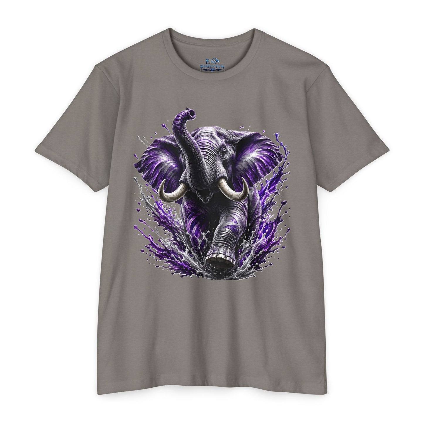 Elephant Graphic T-Shirt — 'Leave Impressions Like One' Inspirational Tee