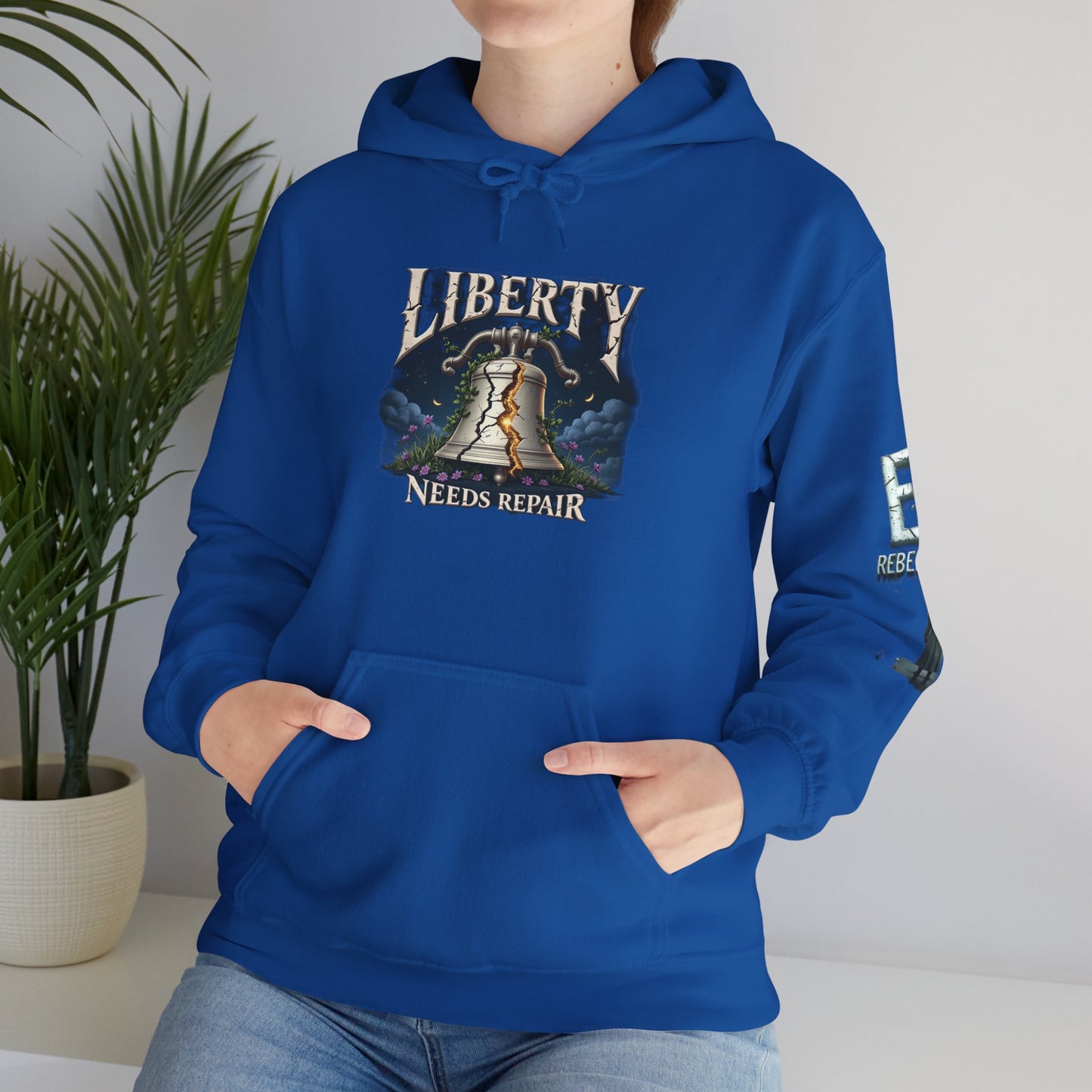 The Restoration Hoodie™ Hooded Sweatshirt "Liberty Needs Repair"