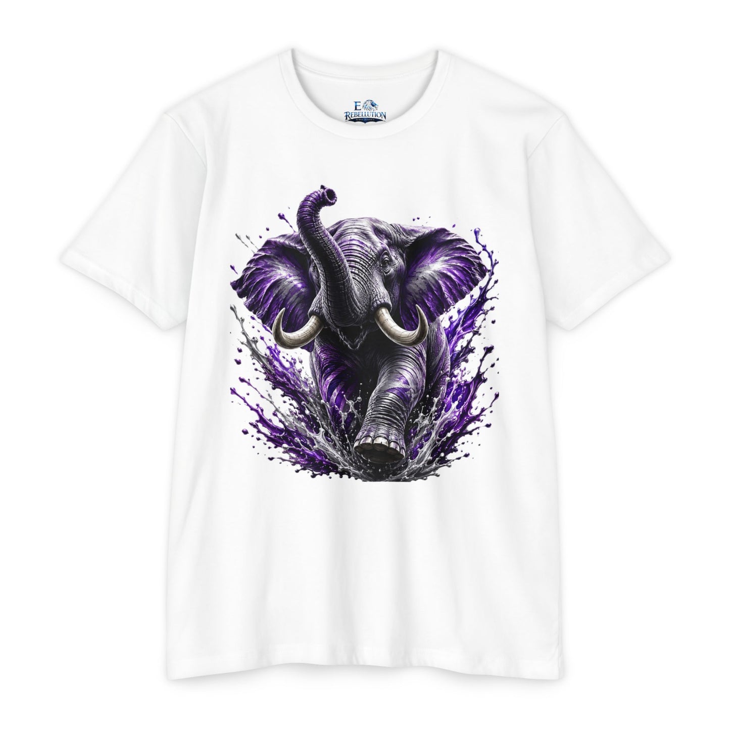 Elephant Graphic T-Shirt — 'Leave Impressions Like One' Inspirational Tee