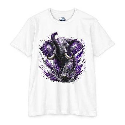 Elephant Graphic T-Shirt — 'Leave Impressions Like One' Inspirational Tee