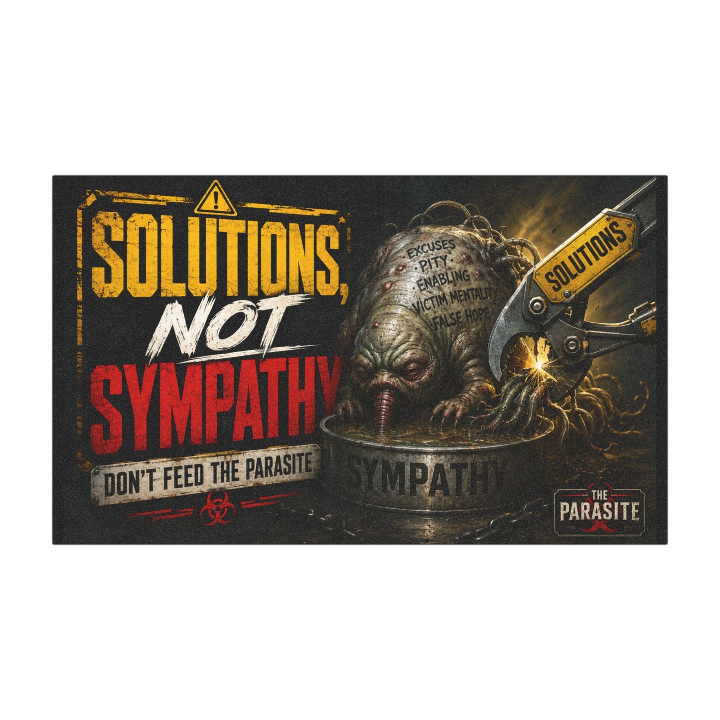 Solutions, Not Sympathy Magnet™