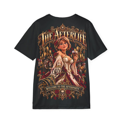 Afterlife Party Men's Jersey — 'By Invitation Only' Grim Reaper & Gothic Festival Tee
