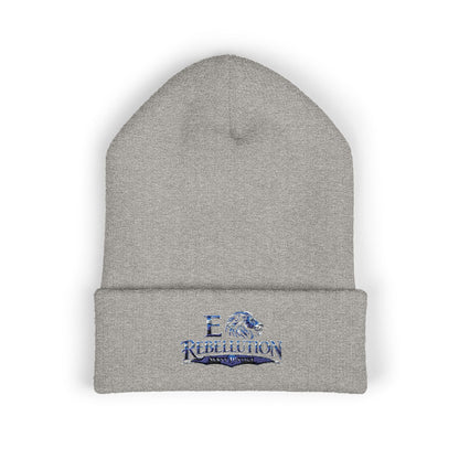 Rebellion Wave Embroidered Cuffed Beanie