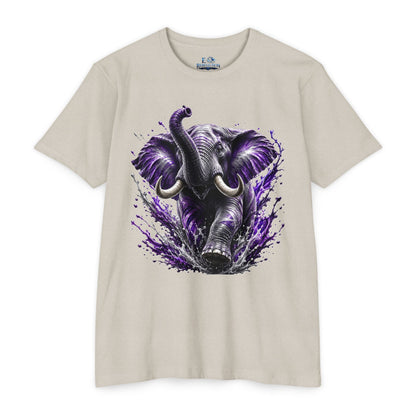 Elephant Graphic T-Shirt — 'Leave Impressions Like One' Inspirational Tee