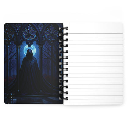 The Threshold Guardian Spiral Bound Journal "Grim Leaving"