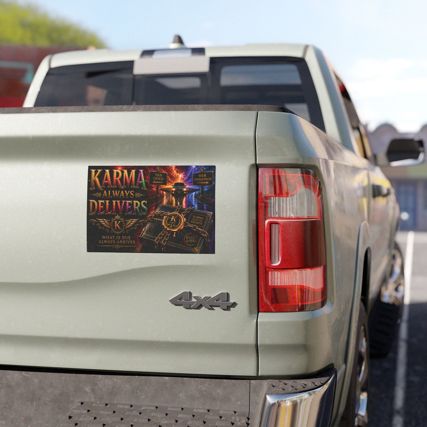 Karma Always Delivers Car Magnet™
