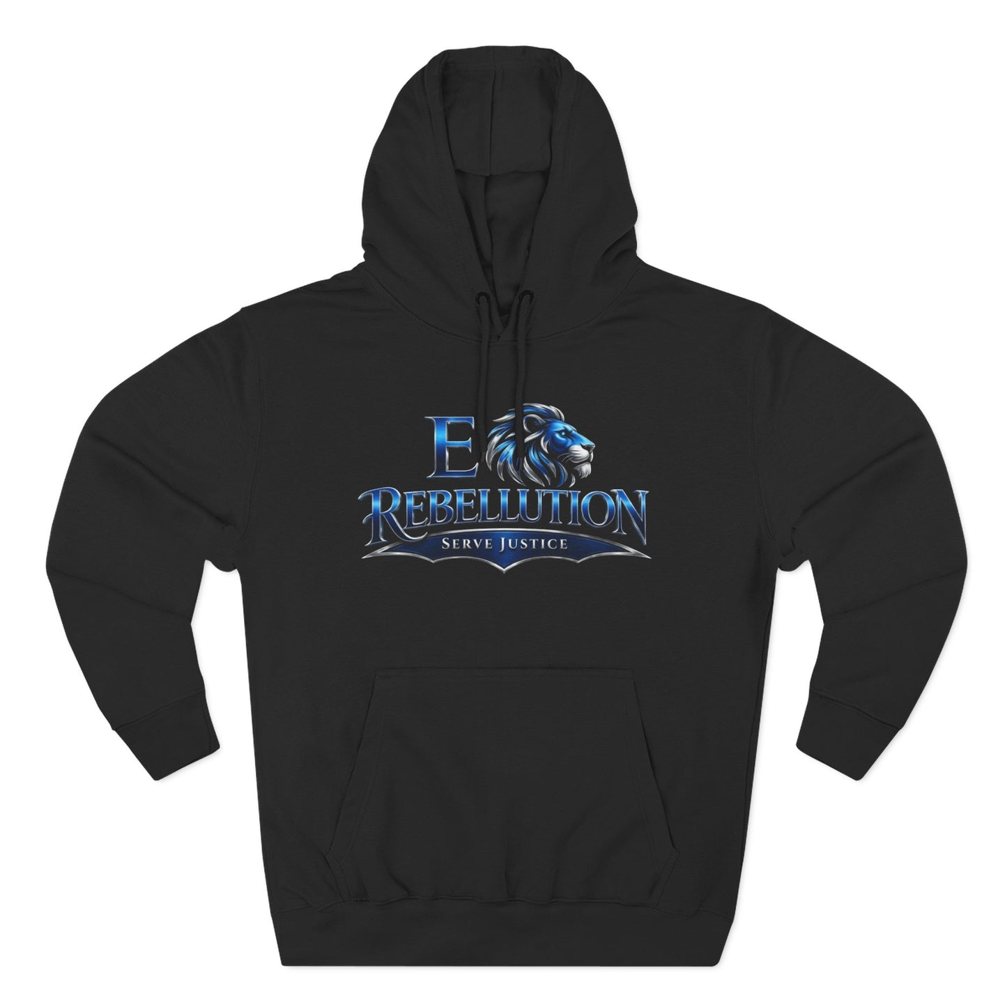 Rebellion Lion Hoodie — Serve Justice Graphic Pullover