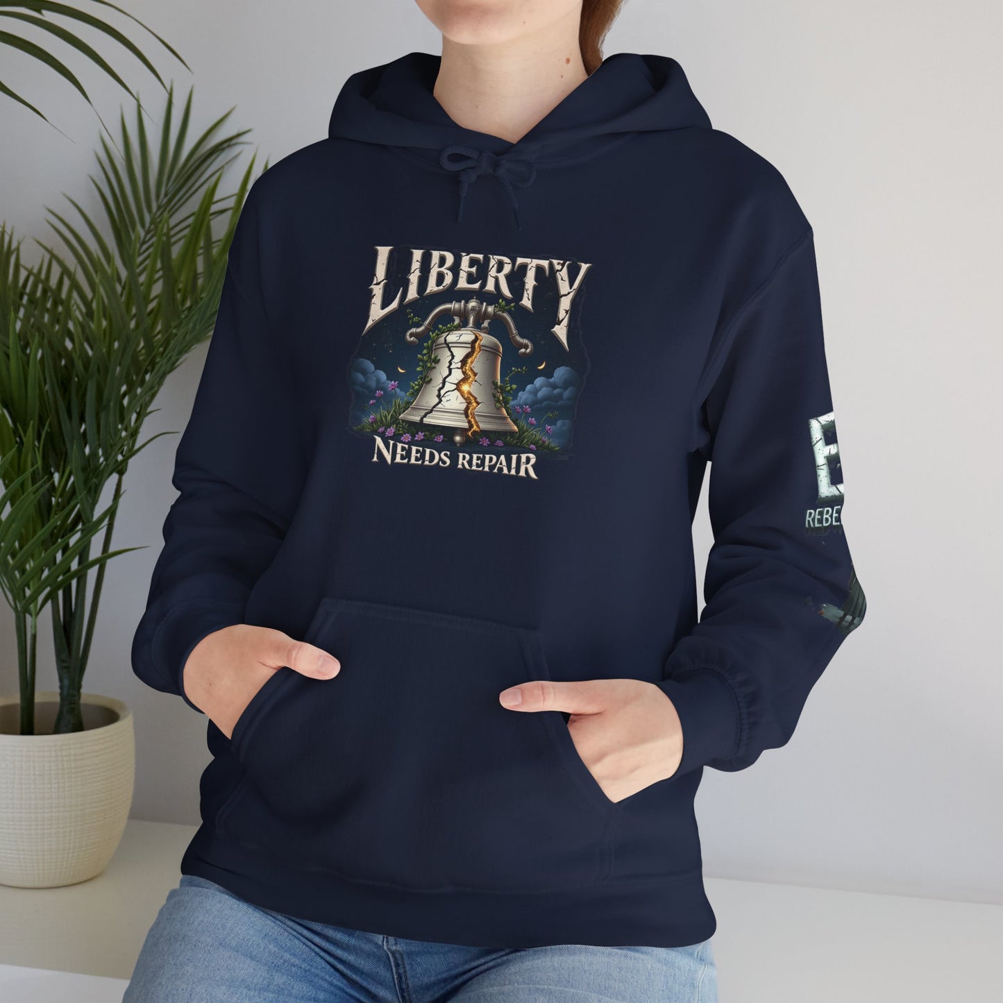 The Restoration Hoodie™ Hooded Sweatshirt "Liberty Needs Repair"