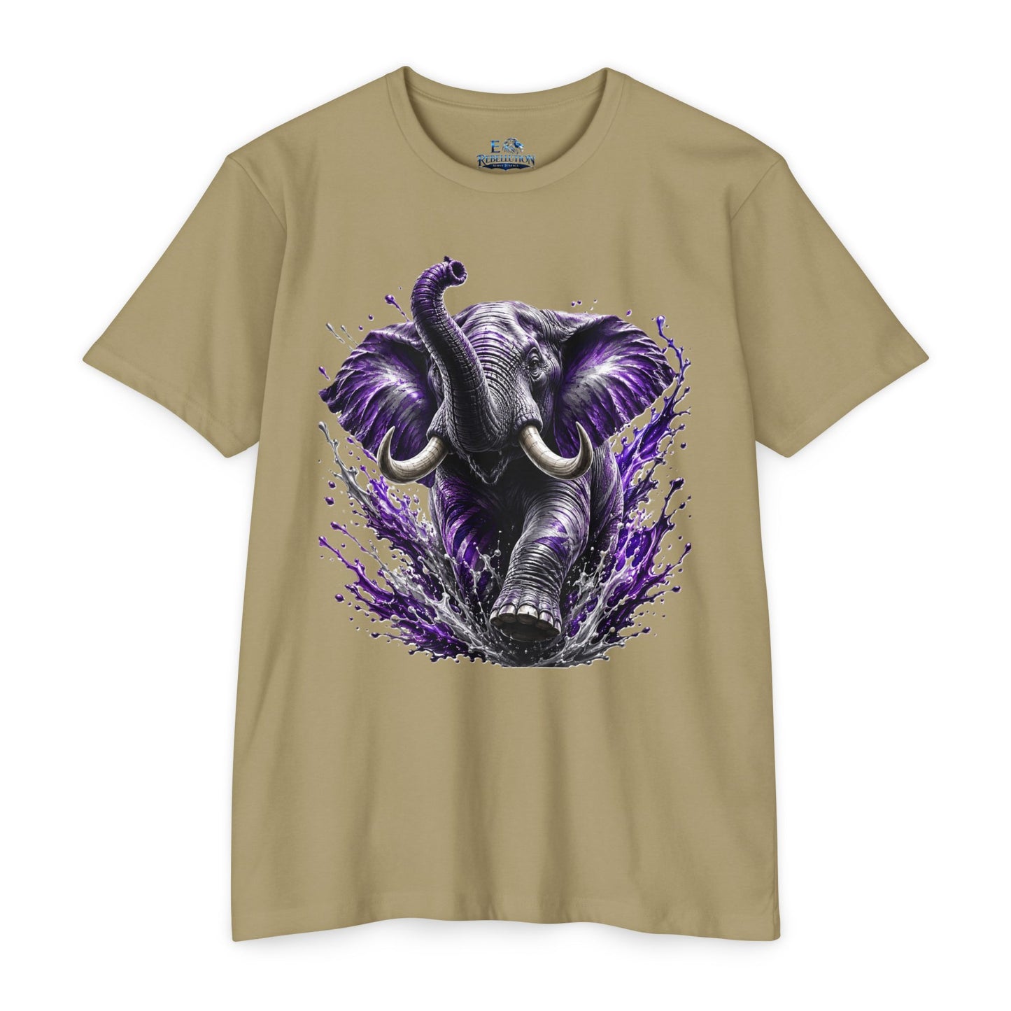 Elephant Graphic T-Shirt — 'Leave Impressions Like One' Inspirational Tee