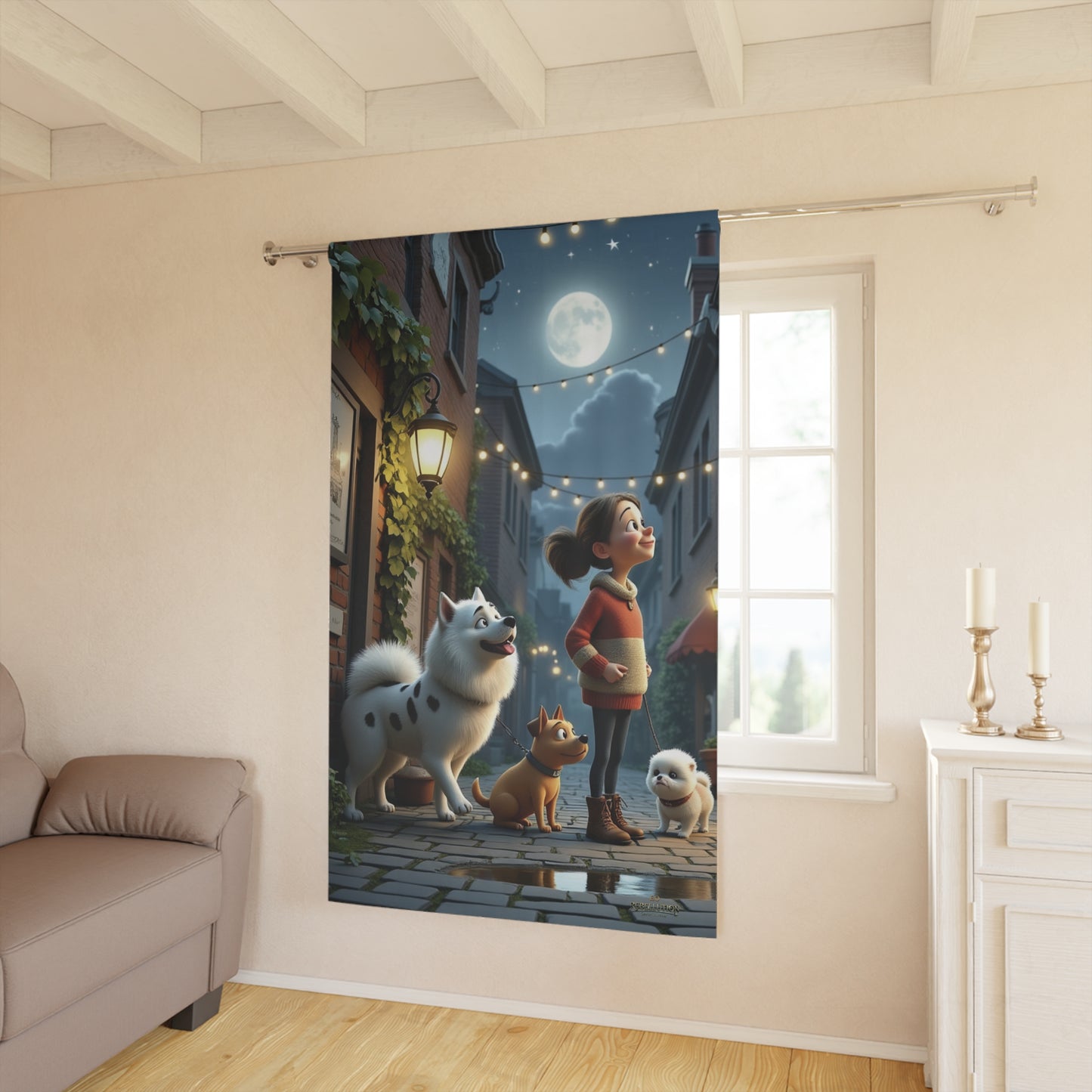 The Sentinel's Post Curtains (The Triune Vigil)