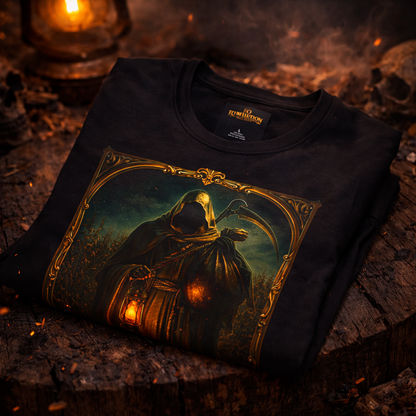 EO REBELLUTION SJ "The Reaper's Decree Tee™" Parable Puzzle Apparel