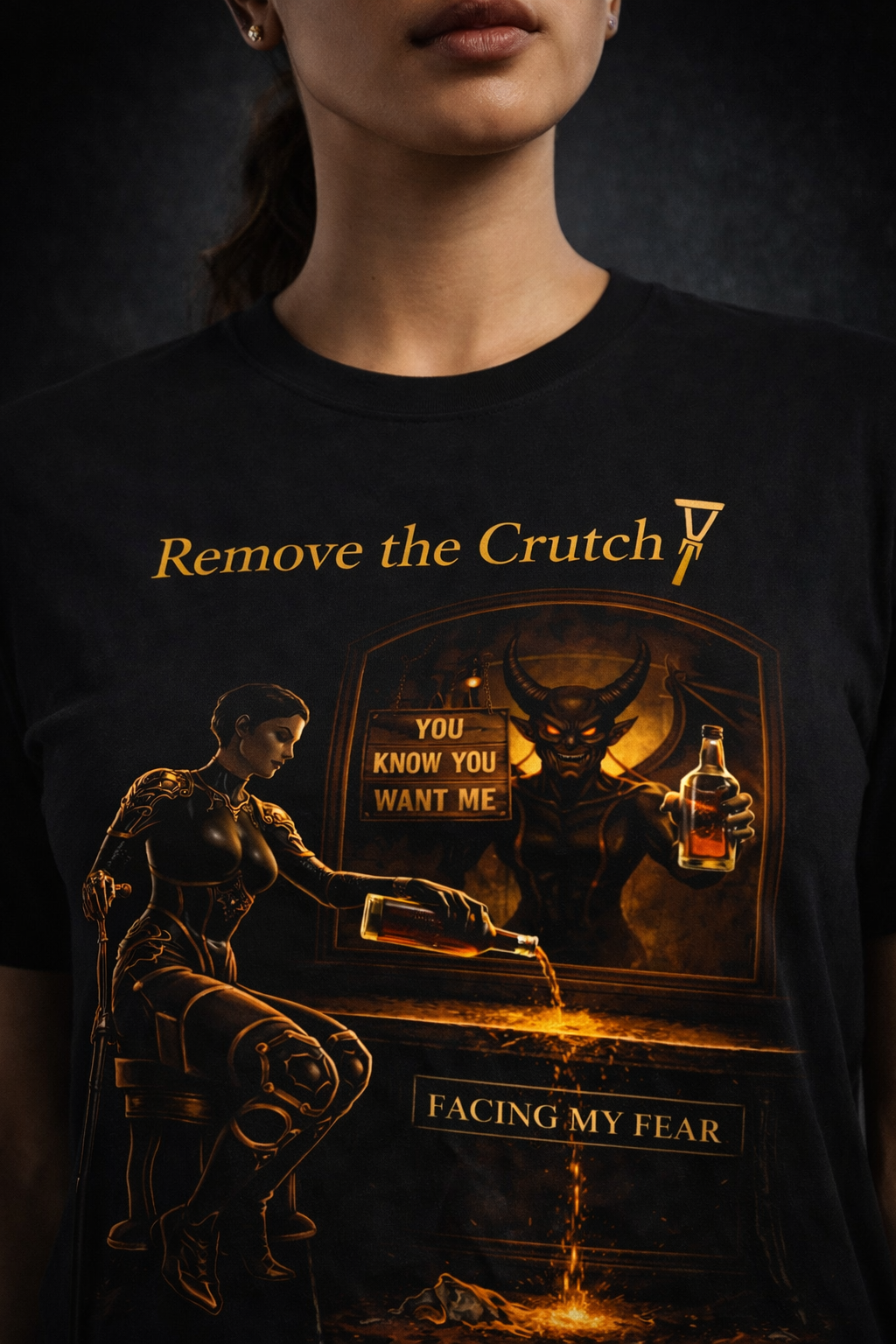 The Confrontation Garment™ - Feminine Edition | Remove The Crutch™ Series