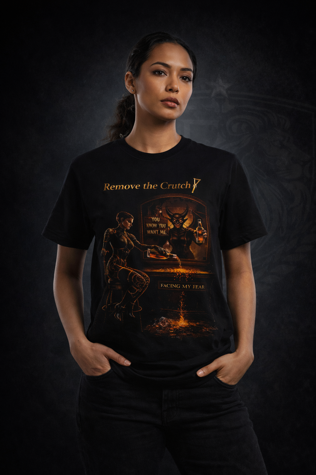 The Confrontation Garment™ - Feminine Edition | Remove The Crutch™ Series