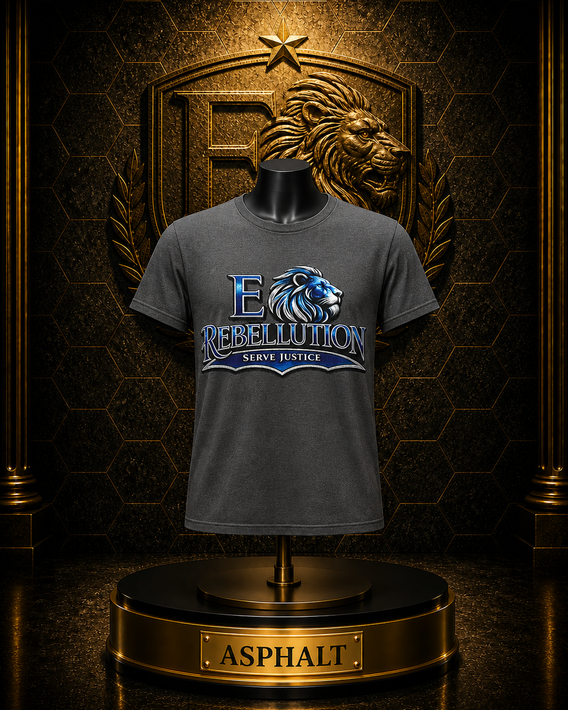EO Rebellution SJ™ Signature Logo Tee — Foundational Issue