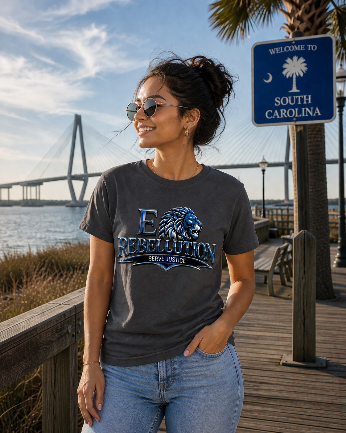 EO Rebellution SJ™ Signature Logo Tee — Foundational Issue