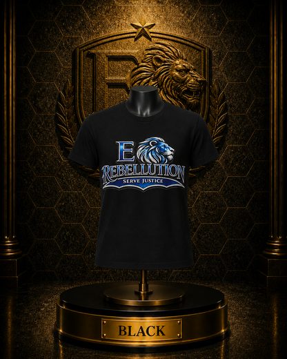 EO Rebellution SJ™ Signature Logo Tee — Foundational Issue