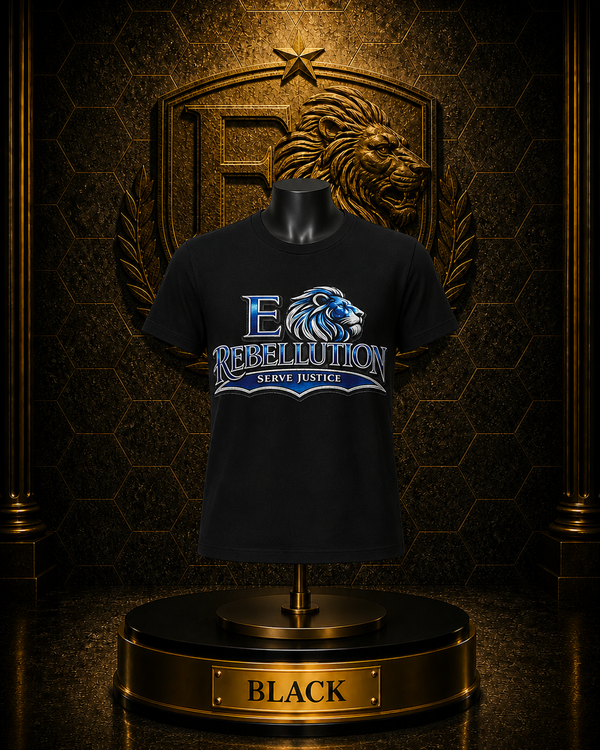 EO Rebellution SJ™ Signature Logo Tee — Foundational Issue