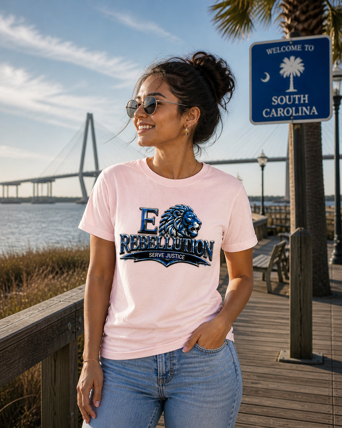 EO Rebellution SJ™ Signature Logo Tee — Foundational Issue
