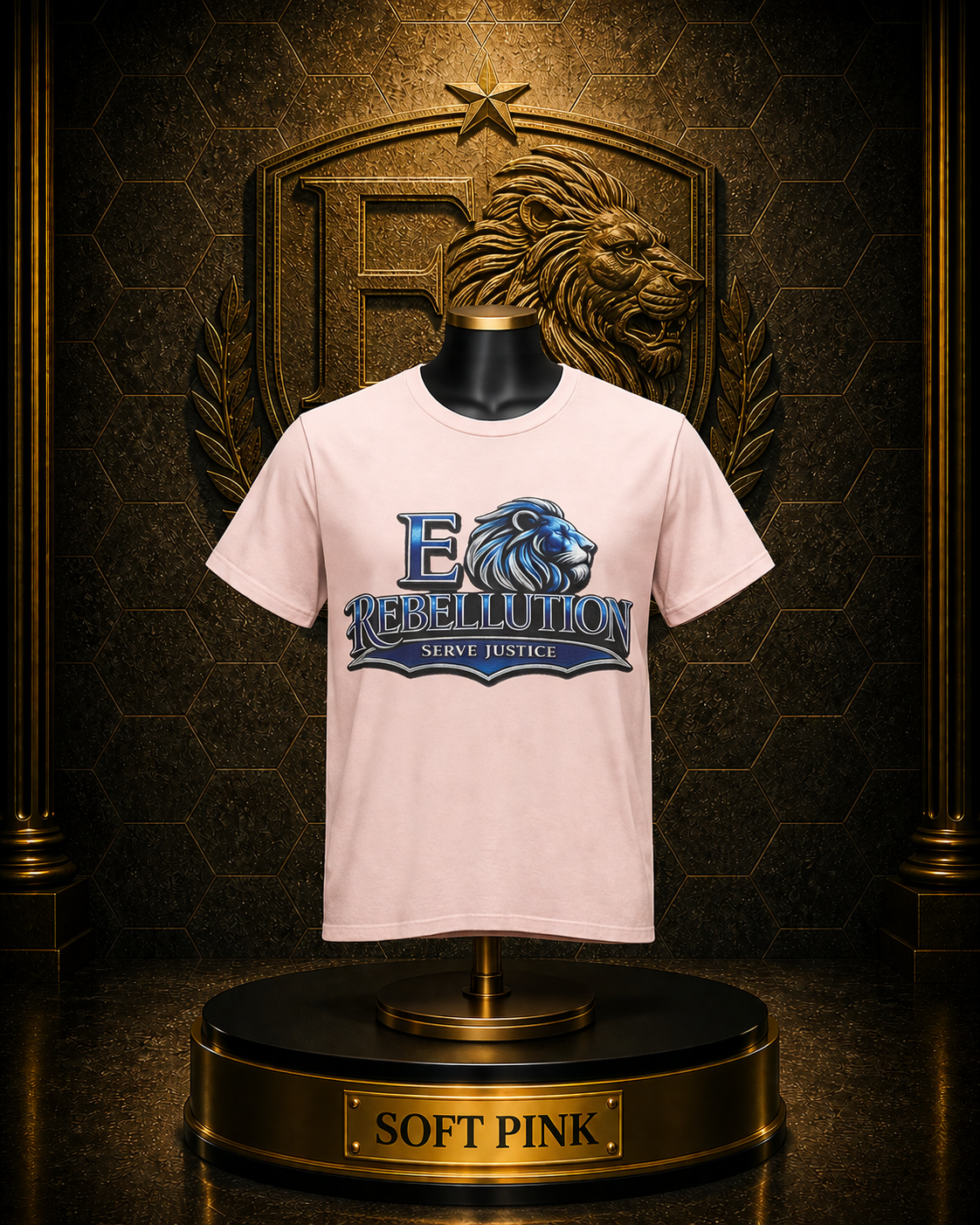 EO Rebellution SJ™ Signature Logo Tee — Foundational Issue