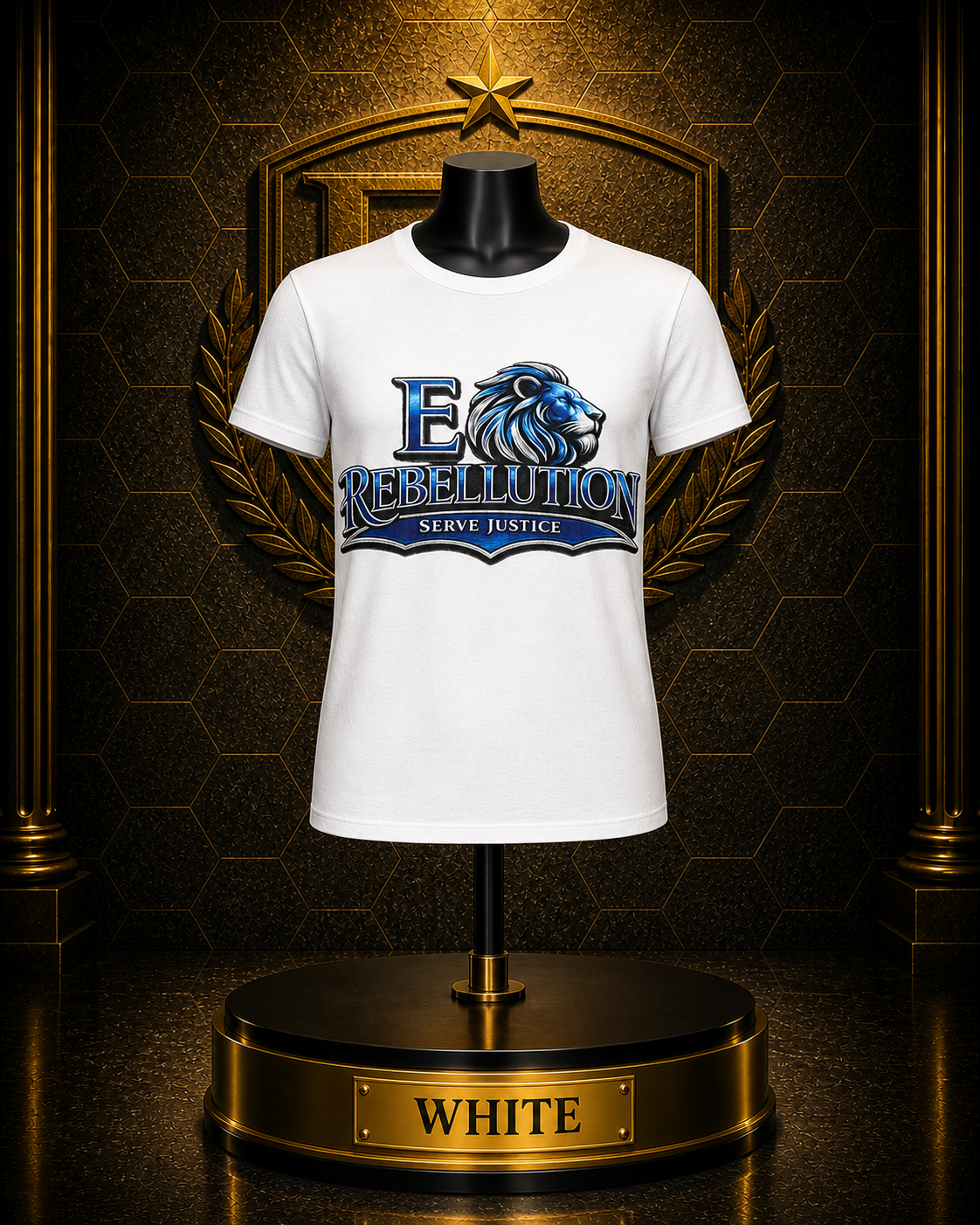 EO Rebellution SJ™ Signature Logo Tee — Foundational Issue