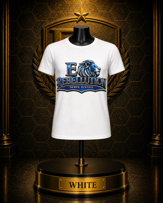 EO Rebellution SJ™ Signature Logo Tee — Foundational Issue