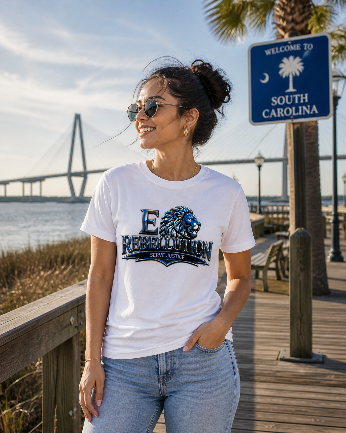 EO Rebellution SJ™ Signature Logo Tee — Foundational Issue