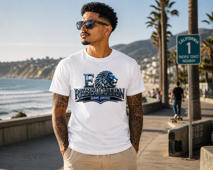 EO Rebellution SJ™ Signature Logo Tee — Foundational Issue