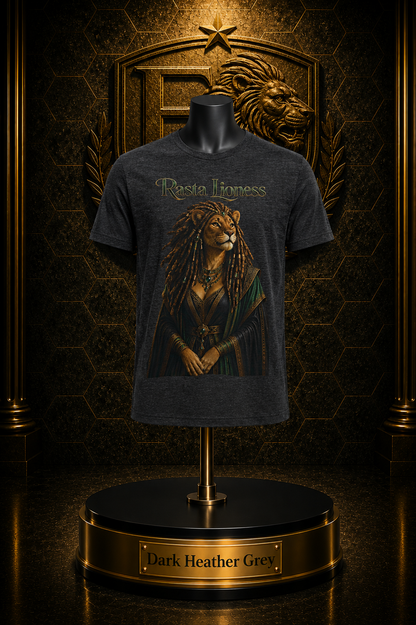 Rasta Lioness™ Premium Graphic Tee — Matriarch Issue