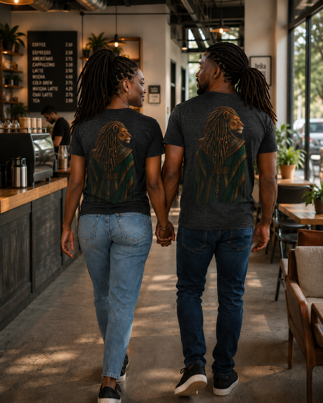 Rasta Lioness™ Premium Graphic Tee — Matriarch Issue