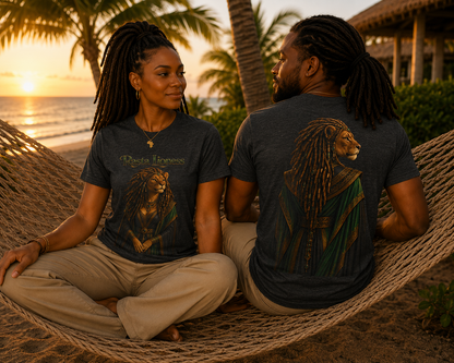 Rasta Lioness™ Premium Graphic Tee — Matriarch Issue