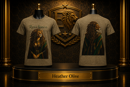 Rasta Lioness™ Premium Graphic Tee — Matriarch Issue