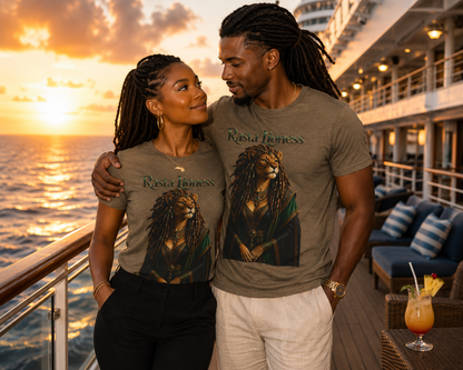 Rasta Lioness™ Premium Graphic Tee — Matriarch Issue