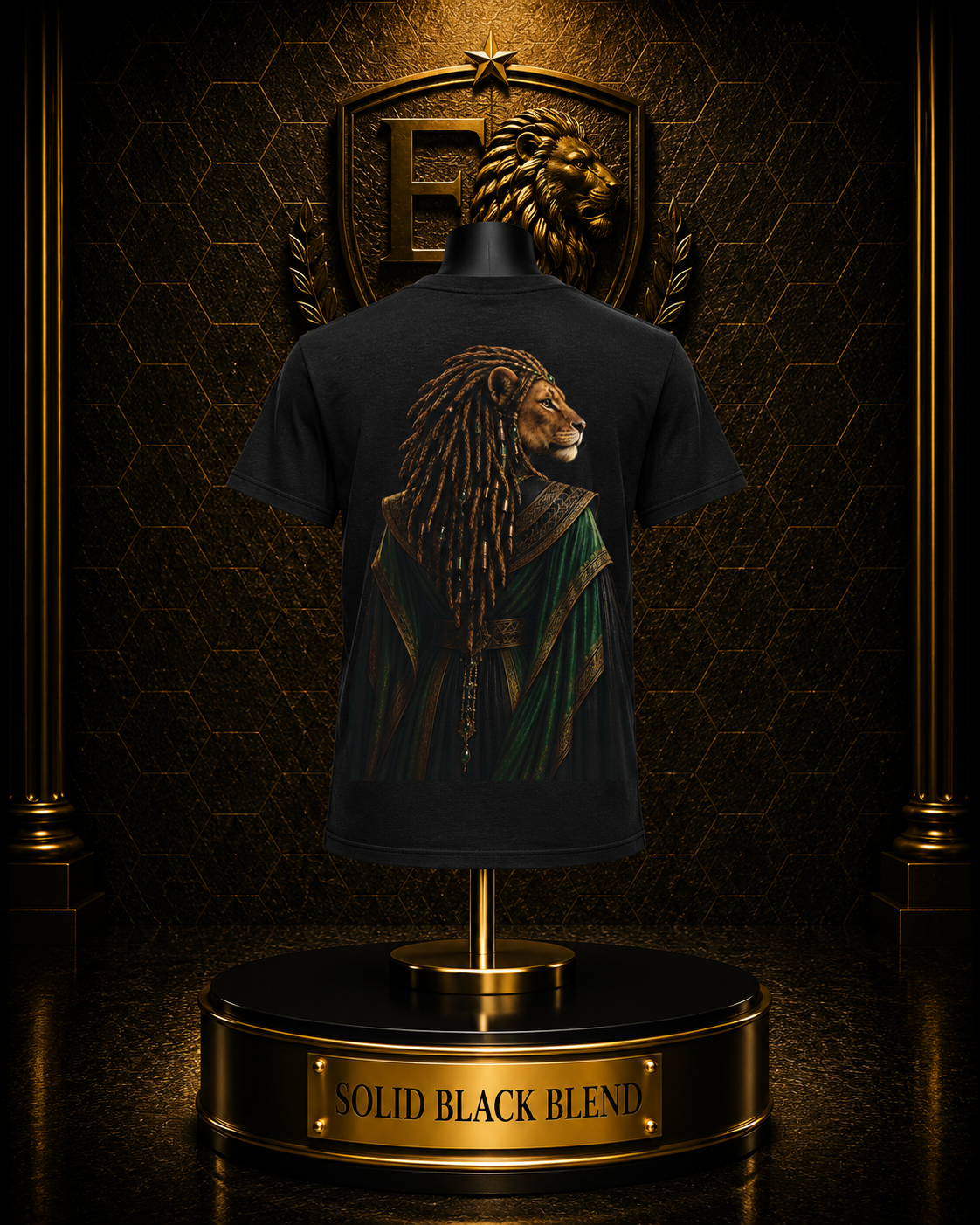 Rasta Lioness™ Premium Graphic Tee — Matriarch Issue