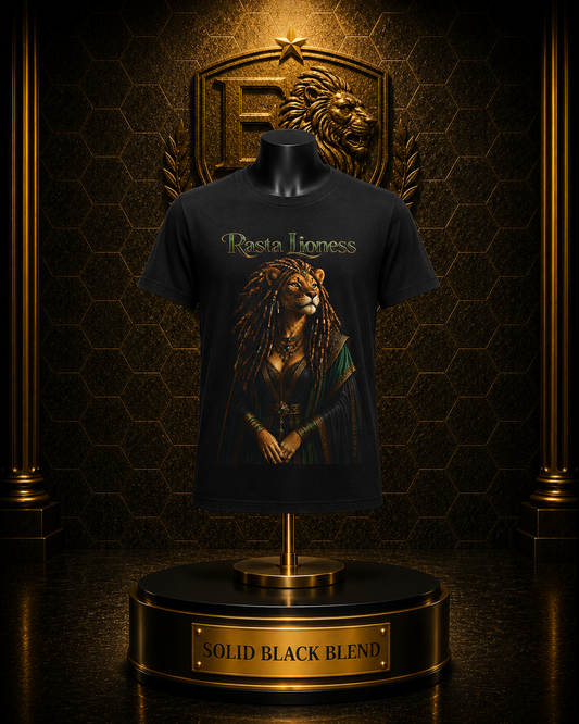 Rasta Lioness™ Premium Graphic Tee — Matriarch Issue