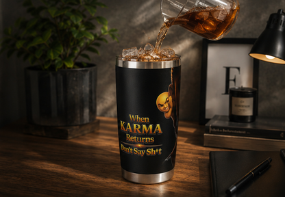 Silence Protocol™ Tumbler — Karma Issue