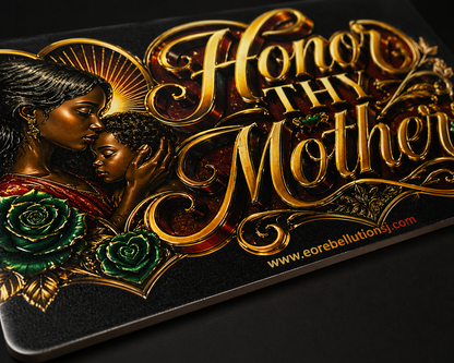 Honor Thy Mother™ Luxury Tribute Magnet — Maternal Authority Issue
