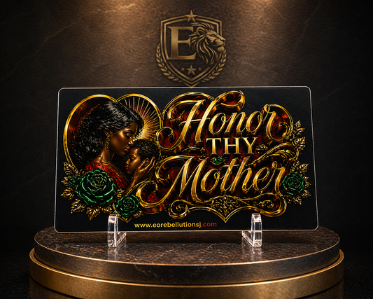 Honor Thy Mother™ Luxury Tribute Magnet — Maternal Authority Issue