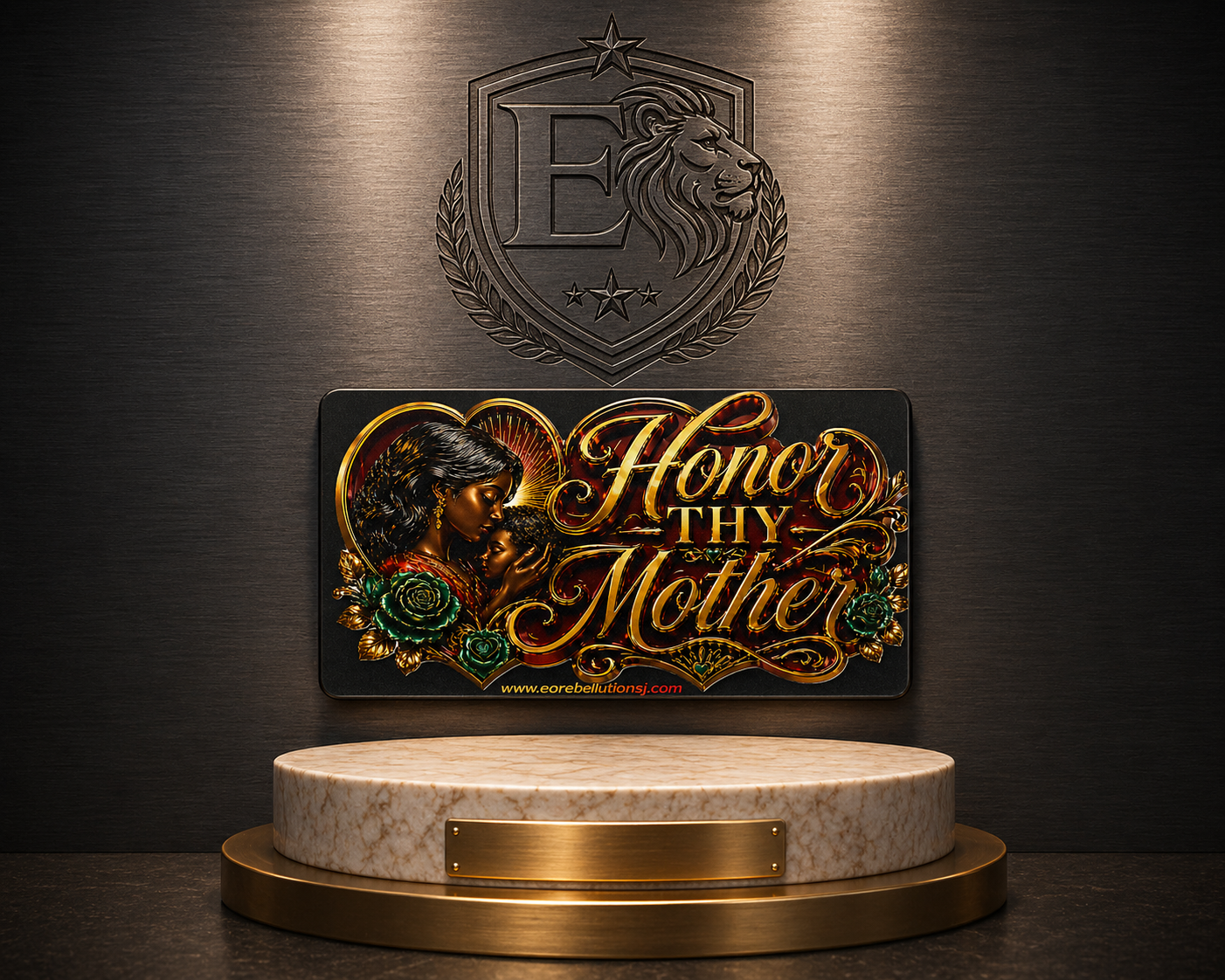 Honor Thy Mother™ Luxury Tribute Magnet — Maternal Authority Issue
