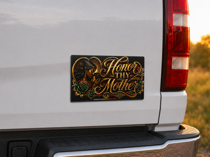 Honor Thy Mother™ Luxury Tribute Magnet — Maternal Authority Issue