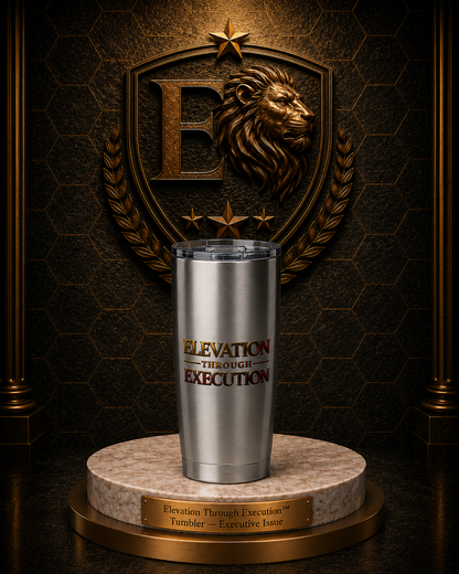 Elevation Through Execution™ Tumbler — Executive Issue