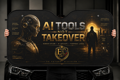 AI-Tools Not Takeover™ Sun Shade — Governance Issue I