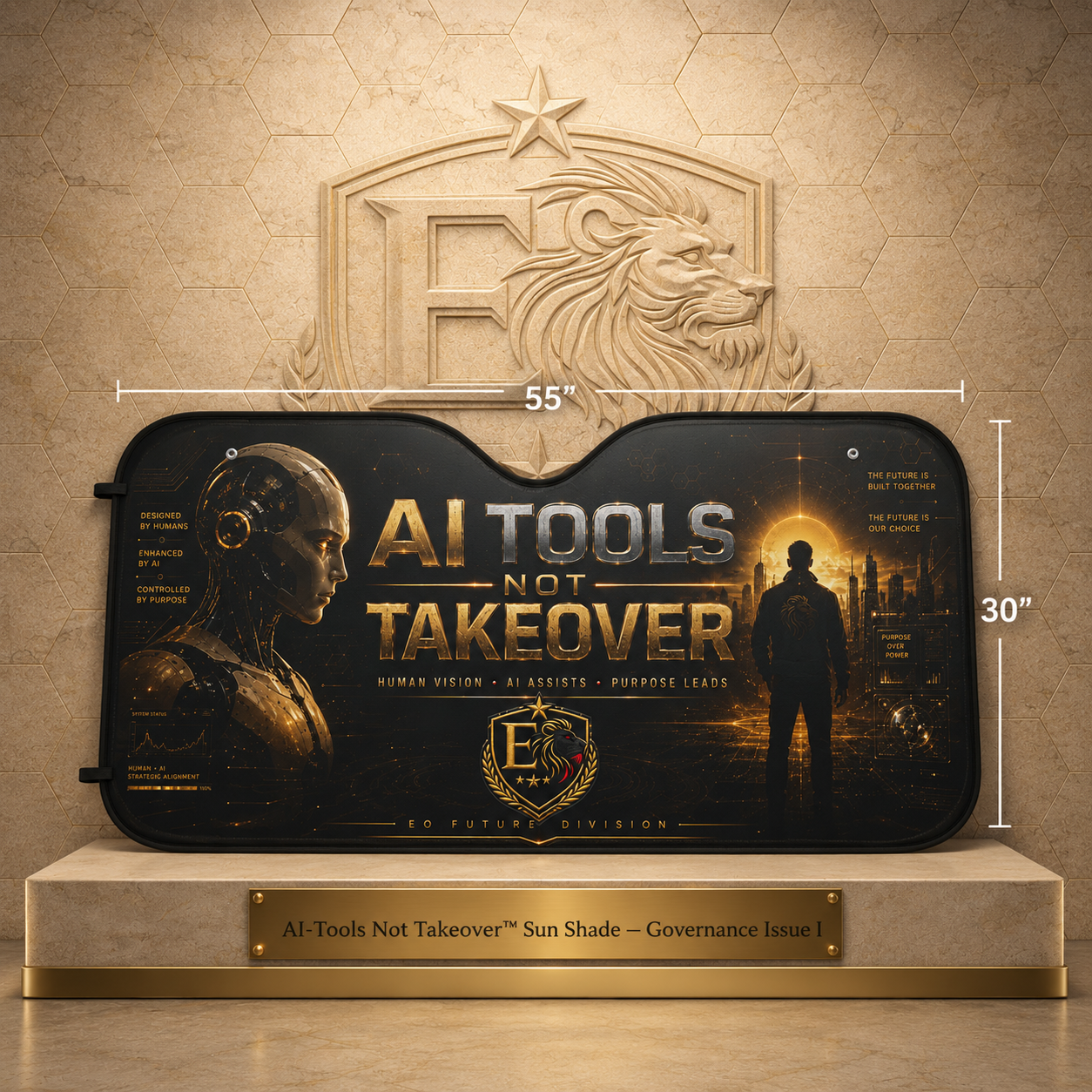 AI-Tools Not Takeover™ Sun Shade — Governance Issue I